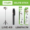 DIGITEK SELFIE STICK LIVE - K9
