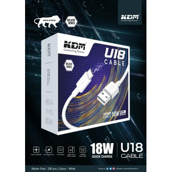 KDM U18 Data Cable C Type