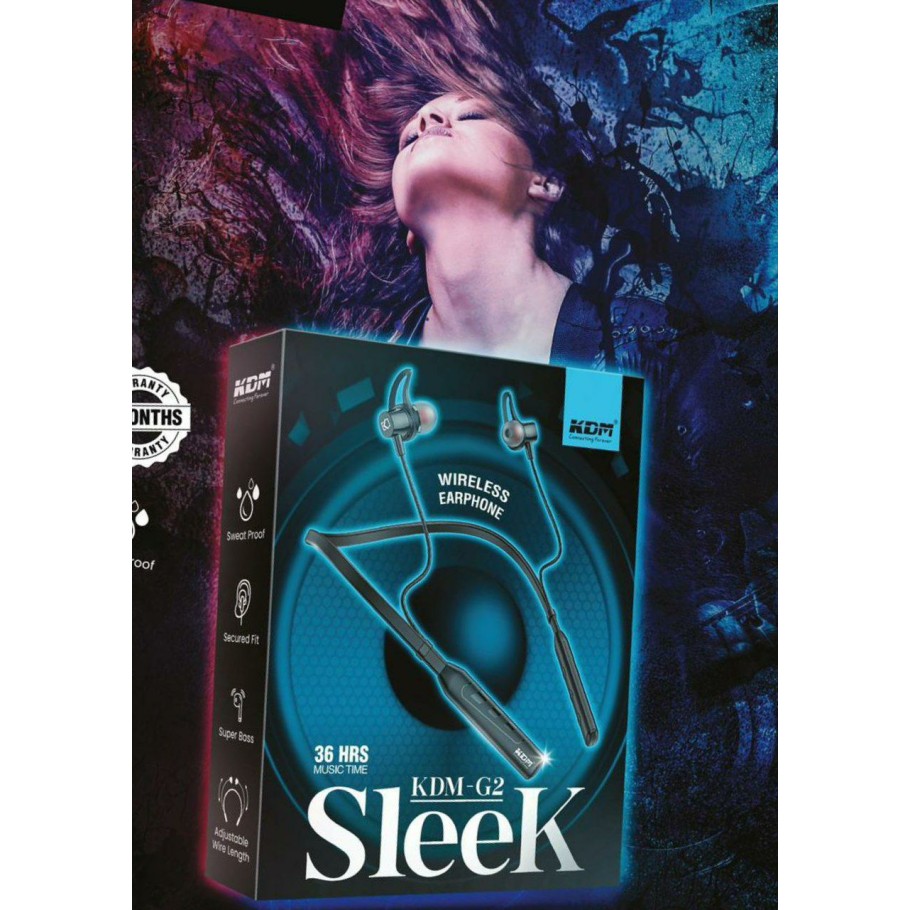 KDM-G2  SLEEK WIRELESS EARPHONE NECKBAND
