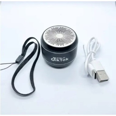 kdm jiktok 66 small powerful bluetooth speaker mini type c supported speaker kdm-66