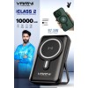 VARNI iclass 2 magnetic wireless power Bank with 10000mAh 97.5W power Output 