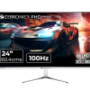 ZEBRONICS A24FHD LED Monitor, 24 inch 60.96cm, 250 nits, 100Hz, Slim Design, FHD, 1080p, Wall Mountable, HDMI, VGA, Ultra Slim Bezel, Metal stand, Built-in Speakers