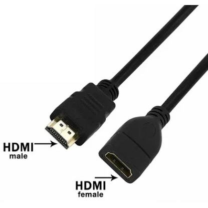 HDMI Cable Male to Female Extension – High-Speed 4K UHD Connector