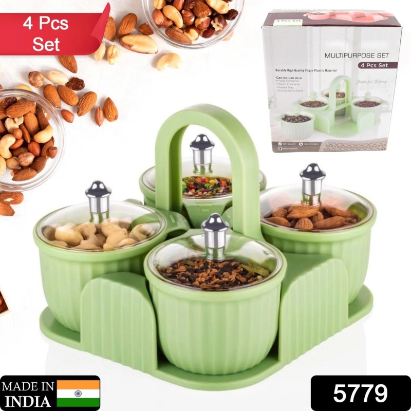  Multipurpose Plastic Storage Container Set: Kitchen Jars, Spices, Cookies