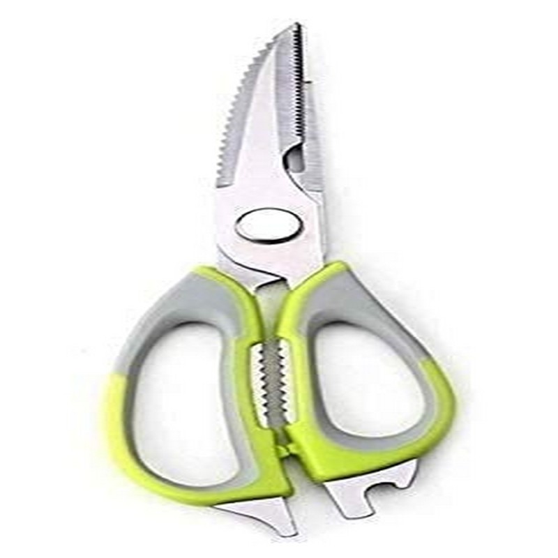 Premium Multi-Purpose Stainless Steel Kitchen Scissors with Blade Cover – Heavy Duty Food Cutting Shears
