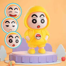 Cute Cartoon Character Keychain – Yellow Hoodie Collectible Toy Figure with Pokéball Design