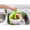 Rotating Salad Spinner and Colander – 2-in-1 Vegetable Washer with Handle Grip salad spinner with handle