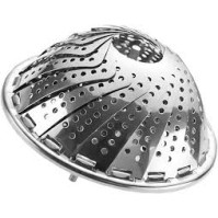 Stainless Steel Foldable Steamer Basket – Vegetable Steamer & Kitchen Drain Rack