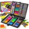 150-Piece Complete Art Set for Kids & Beginners – Drawing, Coloring, Painting Kit with Markers, Crayons, Color Pencils, Oil Pastels