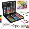 150-Piece Complete Art Set for Kids & Beginners – Drawing, Coloring, Painting Kit with Markers, Crayons, Color Pencils, Oil Pastels