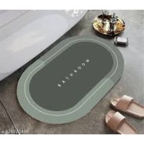 Anti-Slip Bathroom Floor Mat – Soft, Water Absorbent & Quick Dry Rug for Home