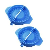 NOBILEA Plastic Momos Maker Garijalu Maker Tool | Easy Dumpling & Gujiya Mould for Kitchen