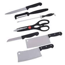 Yinikiz 8-Piece Kitchen Knife Set Professional Stainless Steel Knife Set for Home & Kitchen Use