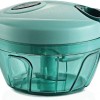 Plastic Handy Mini Chopper for Vegetables & Fruits | Kitchen Tool with Sharp Blades