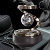 Solar-Powered Rotating Car Air Freshener – Fragrance Diffuser for Car Interior, Long-Lasting Aroma, Stylish Dashboard Accessory
