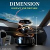 Solar-Powered Rotating Car Air Freshener – Fragrance Diffuser for Car Interior, Long-Lasting Aroma, Stylish Dashboard Accessory