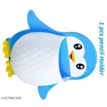 Penguin Toothbrush Holder Cute Bathroom Organizer with Suction Cup