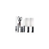 Yinikiz 8-Piece Kitchen Knife Set Professional Stainless Steel Knife Set for Home & Kitchen Use