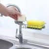 Faucet Soap Scrubber Sponge | Kitchen Dishwashing Scrubber with Soap Dispenser
