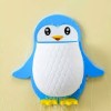 Penguin Toothbrush Holder Cute Bathroom Organizer with Suction Cup
