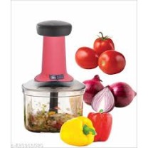 Premium Push Vegetable Chopper – Easy & Safe Kitchen Cutter for Fruits & Veggies