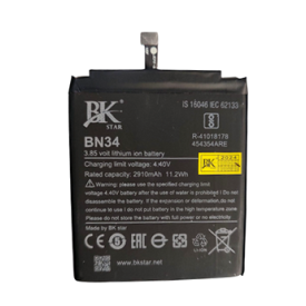 BK star lithium-ion 3.85 VOLT battery for redmi mi 4 BN-34