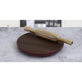 Roti Rolling Board and Rolling Pin Set – Chakla Belan for Kitchen Use