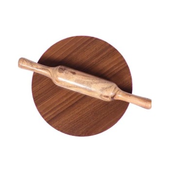 Roti Rolling Board and Rolling Pin Set – Chakla Belan for Kitchen Use