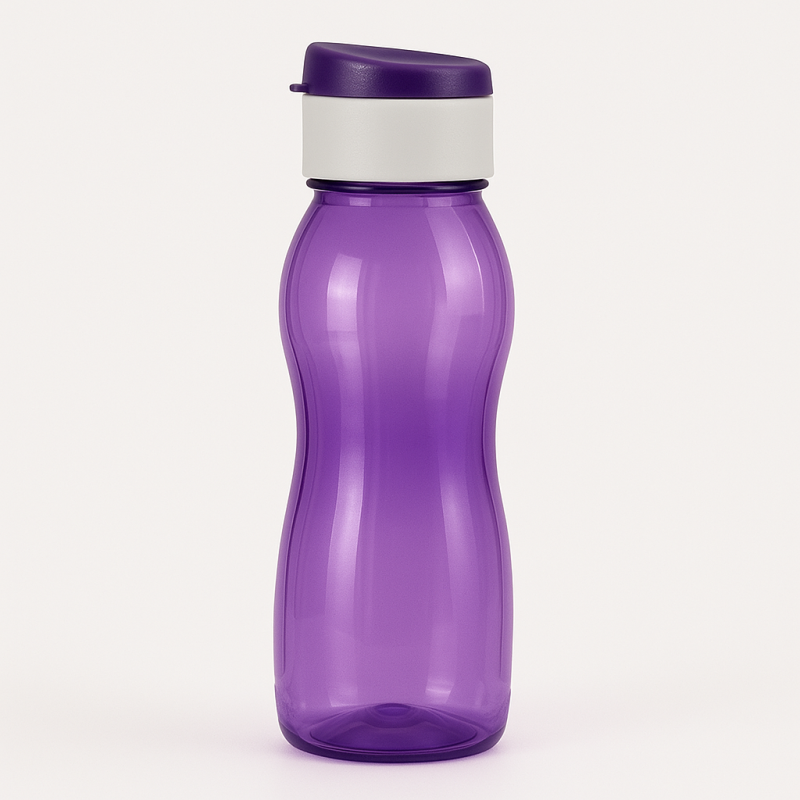 Stylish Plastic Water Bottles Set – Multicolor | Durable & Reusable BPA-Free Bottles for Home, Office, Gym & Travel 6pc pack