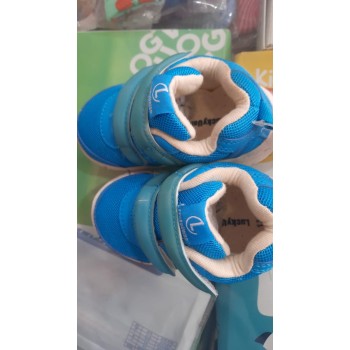 blue kids shoes with non-slip compatible and soft shoes 0 to2 years baby