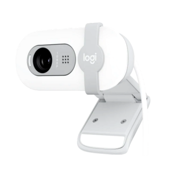 Logitech Brio 100 Full HD Webcam for Meetings and Streaming, Auto-Light Balance, Built-in Mic, Privacy Shutter, USB-A, for Microsoft Teams, Google Meet, Zoom and More- Graphite