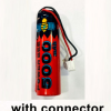 Power Bee 18650 3.7 Volt 5000mAh Lithium Ion Rechargeable Battery Cell With Wire connector for electronic devices. 