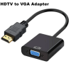 HDMI to VGA Adapter Compatible for Computer, Desktop, Laptop, PC, Monitor, Projector, HDTV, Xbox
