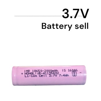 3.7V Li-ion battery cell for toys, remote, alarm clock, rechargeable battery 