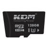 KDM 128GB Memory Card compatible with mobile phones, cameras, and laptops