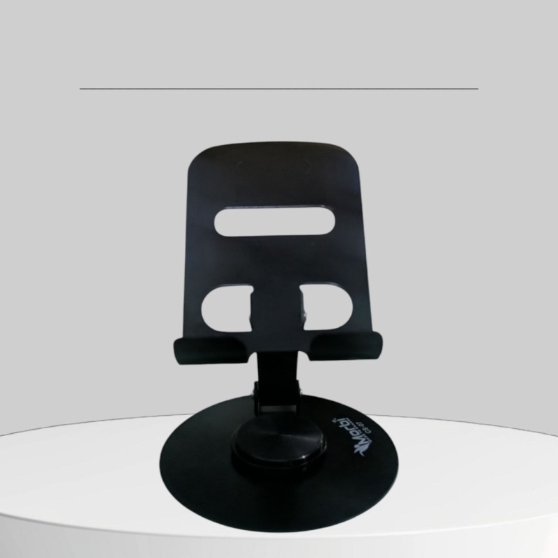 Morbi Foldable Portable Phone Stand Phone Holder with non-slip mat, Hold Up Adjustable, General purpose, strong support, fold-out portable and heavy size compatible for Phone, iPad, Desk, Desktop Tablet CS-07