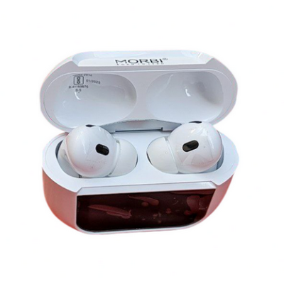 Morbi Buds-2 Pro up to 40H Playtime Wireless Earbuds with Touchscreen Display, ANC, ENC, Bluetooth Calling & Free Silicone Cover