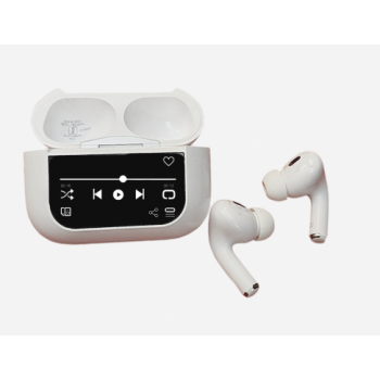 Morbi Buds-2 Pro up to 40H Playtime Wireless Earbuds with Touchscreen Display, ANC, ENC, Bluetooth Calling & Free Silicone Cover