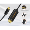 USB3.1 Type-C Male to HDMI TYPE-C Male Adapter cable 4K*2K30HZ 