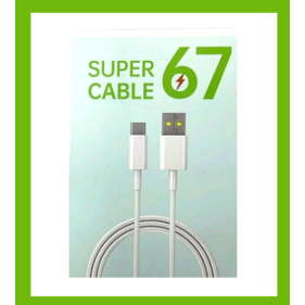 SHKOD super cable 67W with 1000mm Long Braided Type-c cable Quick Charger 3.0 5A Fast Charging PD Technology, 480Mbps Data Sync for smart cellphones, tablet, Laptops