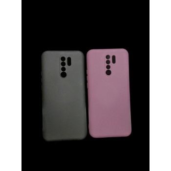 silicon case cover with and soft microfiber inner lining for Mi 9 prime 