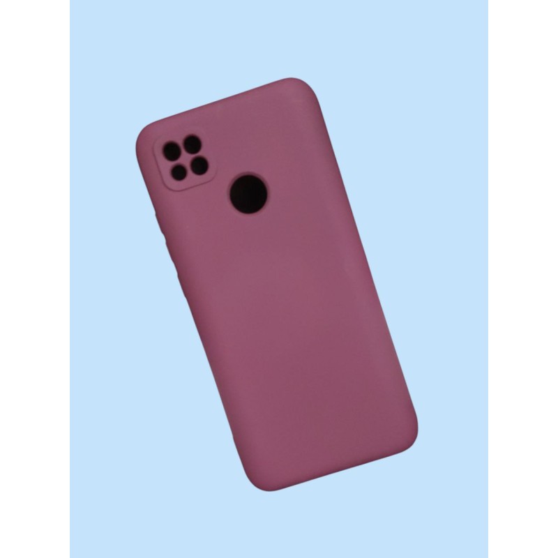 silicon case cover original high-quality with camera cut and soft microfiber inner lining  for Redmi MI 9C