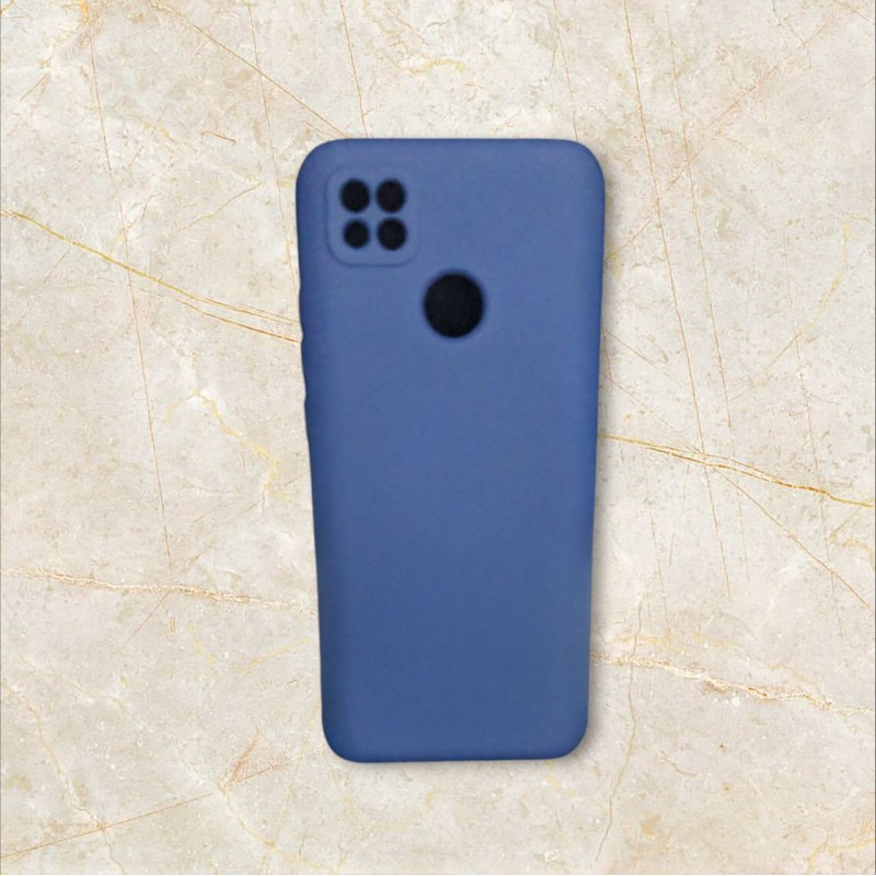 silicon case cover original high-quality with camera cut and soft microfiber inner lining  for Redmi MI 9C