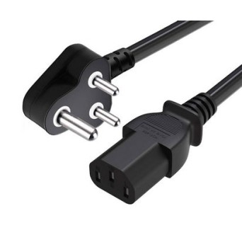 Honeycom power cord high-speed high-quality power cable 1.5mtrs  for Compute PC Desktop, printer, Projector