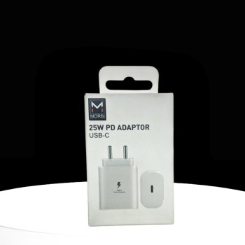 Morbi 25W PD power adapter USB-C with super fast charger compatible with android, iPhone Charging Dock