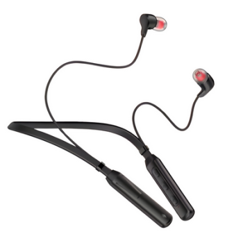 Elite Infotech Hycot+C2 Leo wireless Bluetooth with magnetic, Transparent Neckband, HD sound quality up to 40hr play time black