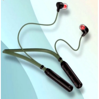 Elite Infotech Hycot+C2 Leo wireless Bluetooth with magnetic, Transparent Neckband, HD sound quality up to 40hr play time