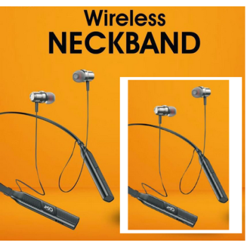 MXD Wireless Bluetooth neckband up to 25h play time, Bluetooth calling, HD sound quality, magnetic finishing MXD-381