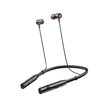 KDM wireless Bluetooth neckband G-1 with delivers seamless sound up to 36h play music time, 40 hours of talk time, built-in voice assistant, magnetic controller