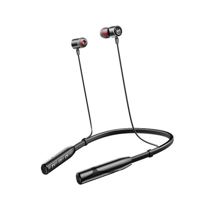 KDM wireless Bluetooth neckband G-1 with delivers seamless sound up to 36h play music time, 40 hours of talk time, built-in voice assistant, magnetic controller